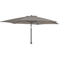 Prats Outdoor Aluminium Tilt And Crank Parasol In Grey