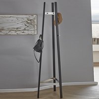 Puyallup Metal Coat Stand In Black