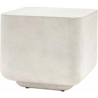 Redding Wooden Side Table In Concrete Effect