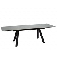 Reston Large Sintered Stone Extending Dining Table In Grey