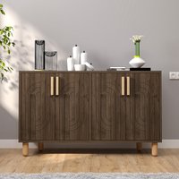 Rodney Wooden Sideboard with 4 Doors in Walnut