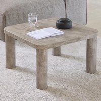 Schijndel Wooden Square Coffee Table In Grey Marble Effect