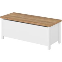 Sevilla Kids Wooden Toy Box In Matt White