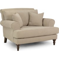 Summerfield Fabric 1 Seater Sofa In Beige