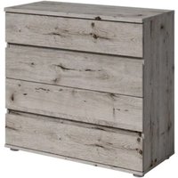 Terni Wooden Chest Of 4 Drawers In Wellington Oak