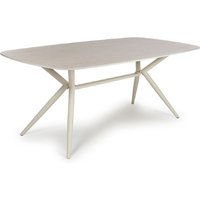 Tirana Large Stone Dining Table In Light Oak