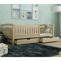 Tracy Wooden Day Bed With Bonnell Mattresses In Pine