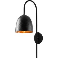 Trendline Metal Wall Light in Black