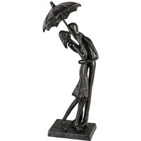 Umbrella Iron Design Sculpture In Burnished Bronze