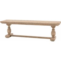 Valletta Wooden Dining Bench In Natural