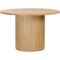 Vevey Wooden Round Dining Table In Oak