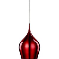 Vibrant 26cm Pendant Light In Wine Red Vibrant 26cm Pendant Light In Wine Red
