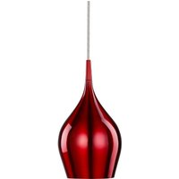 Vibrant 12cm Pendant Light In Wine Red Vibrant 12cm Pendant Light In Wine Red