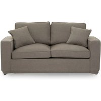 Villanova Fabric Upholstered 2 Seater Sofa In Grey