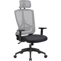 Vinton Ergonomic Home And Office Chair In Grey Vinton Ergonomic Home And Office Chair In Grey