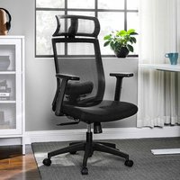 Vinton Mesh Back Home And Office Chair In Black Vinton Mesh Back Home And Office Chair In Black
