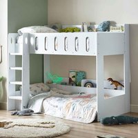Virelli Wooden Double Bunk Bed in White