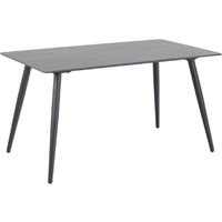 Waldorf Ceramic Dining Table Rectangular In Black
