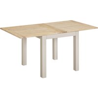 Waldorf Wooden Extending Dining Table in Oak and Oyster Grey