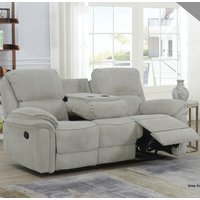 Wauchula Fabric Recliner 3 Seater Sofa - Beige