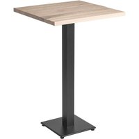 Wausau Wooden Square Bar Table In Extra White