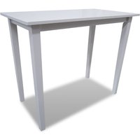 Whitney Wooden Bar Table In White