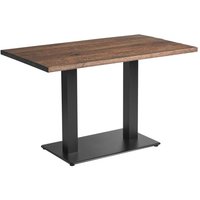 Wingate Wooden Rectangular Dining Table In Smoked