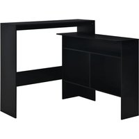 Winnie Wooden Bar Table With 2 Table Tops In Black