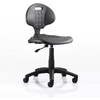 Winston Home Office Operator Chair In Black With Castors Winston Home Office Operator Chair In Black With Castors
