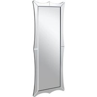 Yaiza Wall Mirror Rectangular With Mirrored Frame