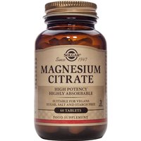 Click to view product details and reviews for Solgar Magnesium Citrate Tablets X 60. Click to view product details and reviews for Solgar Magnesium Citrate Tablets X 60.