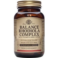 Click to view product details and reviews for Solgar Balanced Rhodiola Complex Capsules X 60. Click to view product details and reviews for Solgar Balanced Rhodiola Complex Capsules X 60.