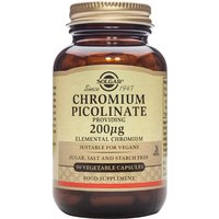 Click to view product details and reviews for Solgar Chromium Picolinate 200mcg Tablets X 90. Click to view product details and reviews for Solgar Chromium Picolinate 200mcg Tablets X 90.