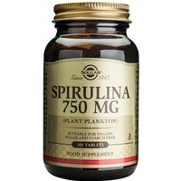 Click to view product details and reviews for Solgar Spirulina 750mg Tablets X 100. Click to view product details and reviews for Solgar Spirulina 750mg Tablets X 100.