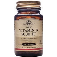 Click to view product details and reviews for Solgar Vitamin A Tablets 5000iu X 100. Click to view product details and reviews for Solgar Vitamin A Tablets 5000iu X 100.