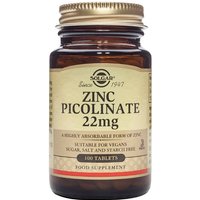 Click to view product details and reviews for Solgar Zinc Picolinate 22mg X 100. Click to view product details and reviews for Solgar Zinc Picolinate 22mg X 100.