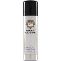 Click to view product details and reviews for Nicky Clarke Heat Protect Shine Spray. Click to view product details and reviews for Nicky Clarke Heat Protect Shine Spray.