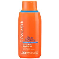 Click to view product details and reviews for Lancaster Sun Beauty Velvet Milk Sublime Tan Spf30 175ml. Click to view product details and reviews for Lancaster Sun Beauty Velvet Milk Sublime Tan Spf30 175ml.