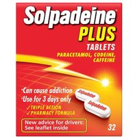 Click to view product details and reviews for Solpadeine Plus Tablets X 32. Click to view product details and reviews for Solpadeine Plus Tablets X 32.