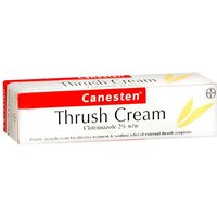 Click to view product details and reviews for Canesten 2 Thrush Cream 20g. Click to view product details and reviews for Canesten 2 Thrush Cream 20g.