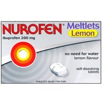 Click to view product details and reviews for Nurofen Lemon Meltlets 200mg X 12. Click to view product details and reviews for Nurofen Lemon Meltlets 200mg X 12.