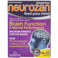 Click to view product details and reviews for Vitabiotics Neurozan X 30 Tablets. Click to view product details and reviews for Vitabiotics Neurozan X 30 Tablets.
