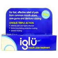 Click to view product details and reviews for Iglu Mouth Ulcer Gel 8g. Click to view product details and reviews for Iglu Mouth Ulcer Gel 8g.