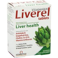Click to view product details and reviews for Vitabiotics Liverel Liver Health 60 Tablets. Click to view product details and reviews for Vitabiotics Liverel Liver Health 60 Tablets.