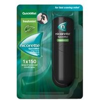 Click to view product details and reviews for Nicorette Quickmist Freshmint 132ml. Click to view product details and reviews for Nicorette Quickmist Freshmint 132ml.
