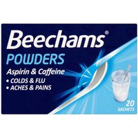Click to view product details and reviews for Beechams Powders X 20 Sachets. Click to view product details and reviews for Beechams Powders X 20 Sachets.
