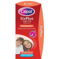 Click to view product details and reviews for Calpol Six Plus Sugar Free Suspension X 100ml. Click to view product details and reviews for Calpol Six Plus Sugar Free Suspension X 100ml.