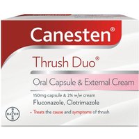 Click to view product details and reviews for Canesten Thrush Duo. Click to view product details and reviews for Canesten Thrush Duo.