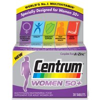Click to view product details and reviews for Centrum Women 50 Tablets X 30. Click to view product details and reviews for Centrum Women 50 Tablets X 30.