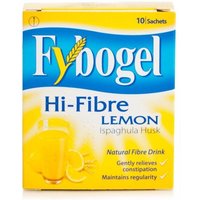 Click to view product details and reviews for Fybogel Hi Fibre Lemon 10 Sachets. Click to view product details and reviews for Fybogel Hi Fibre Lemon 10 Sachets.